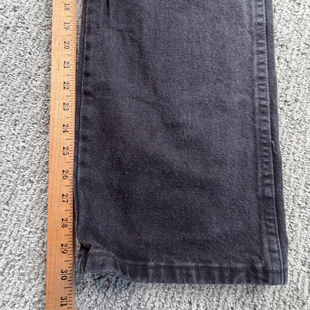 Wrangler Cowboy Cut Jeans Mens 36*x30 Black 13MWZWK Original Fit Straight Denim - Picture 6 of 7